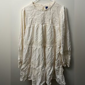 White babydoll dress